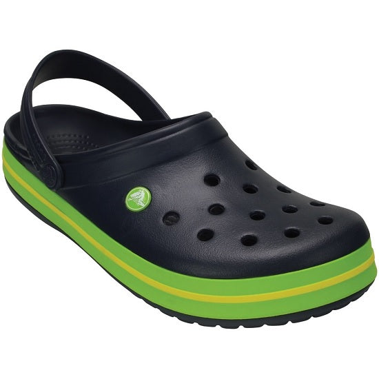 Papuci Crocs Crocband Forest Navy/Gold Green/Lemon Marimea 43,44 M10W12