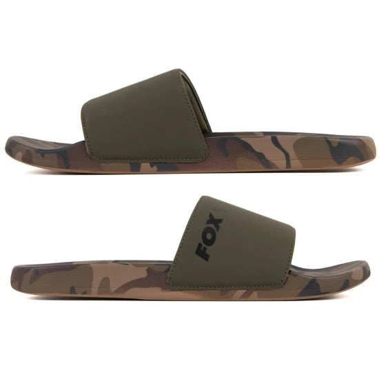 Papuci Fox Sliders Khaki Camo, Marimea 41