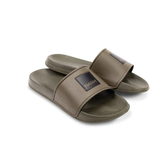 Papuci Nash Sliders Green Uk7, Nr.41