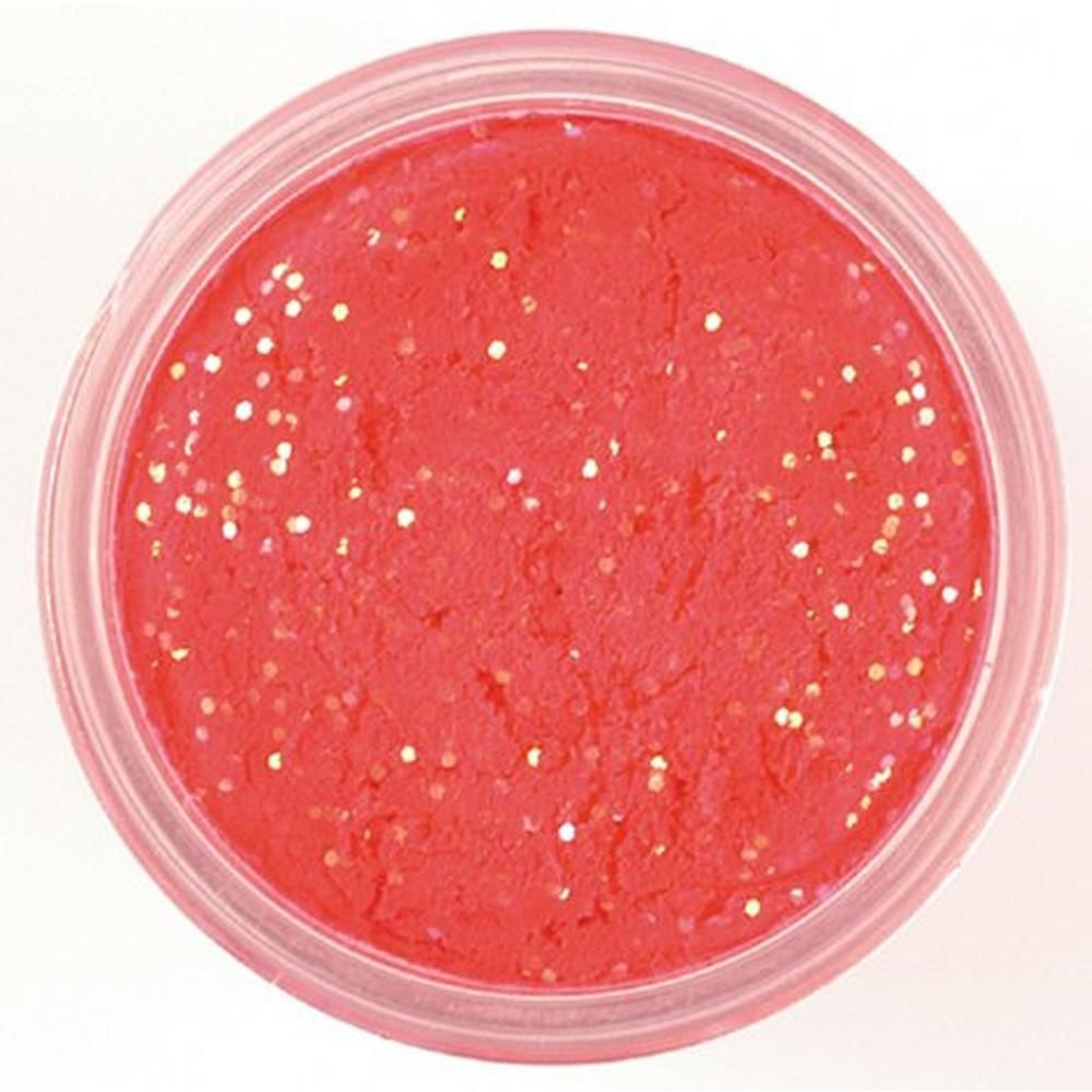 Pasta BERKLEY PowerBait EU Glitter Trout Dough, Fluo Red Glitter, 50g