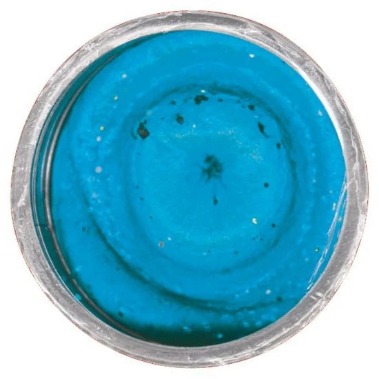 Pasta Berkley Powerbait Eu Glitter Trout Dough, Neon Blue Glitter, 50g
