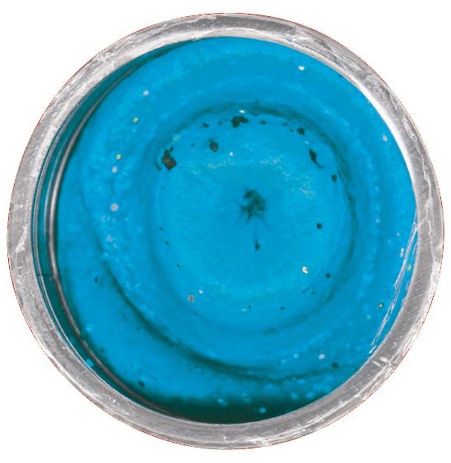 Pasta BERKLEY PowerBait EU Glitter Trout Dough, Neon Blue Glitter, 50g