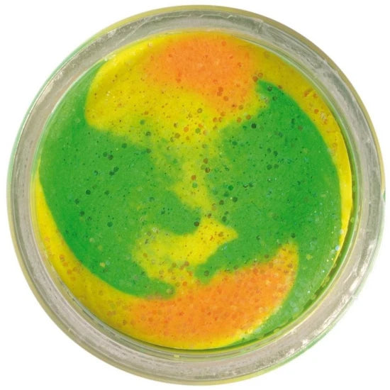 Pasta Berkley Powerbait Eu Glitter Trout Dough, Rainbow Glitter, 50g