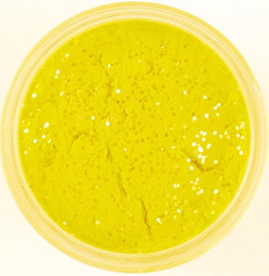 Pasta BERKLEY PowerBait EU Glitter Trout Dough, Sunshine Yellow Glitter, 50g