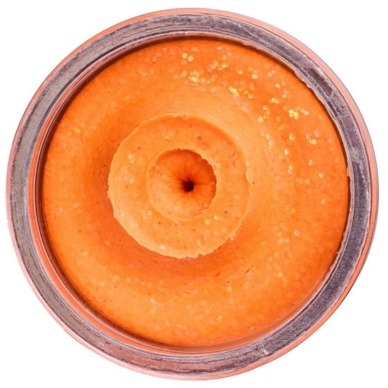 Pasta Berkley Powerbait Trout Dough Fruits Floating, Banana Fluo Orange, 50g