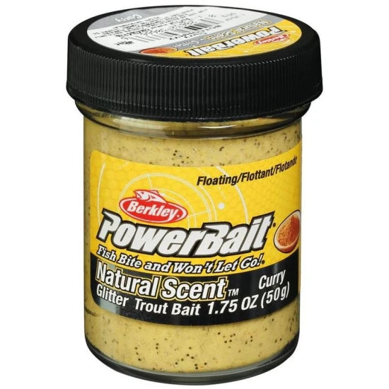 Pasta Berkley Powerbait Trout Dough Spices Floating, Spices Curry, 50g