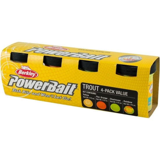 Pasta Flotanta Berkley Powerbait Trout Bait Assortment, 4buc/pac