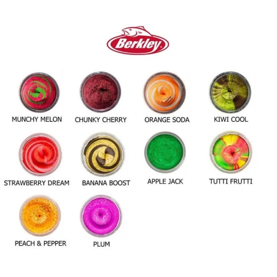 Pasta Flotanta Berkley Powerbait Natural Trout Bait Fruits, Plum