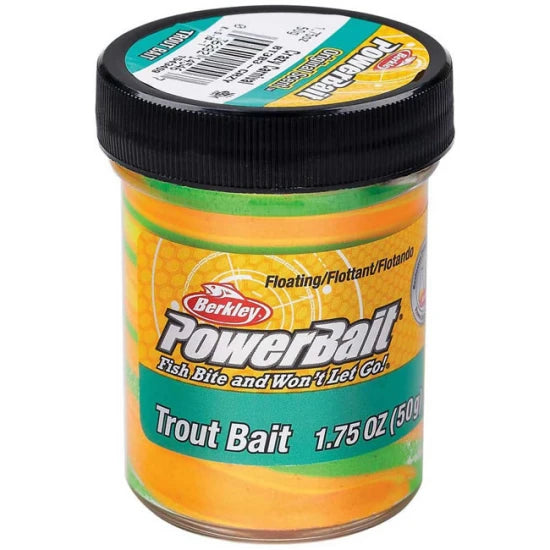 Pasta Flotanta Berkley Powerbait Trout Bait, Crazy Carnival