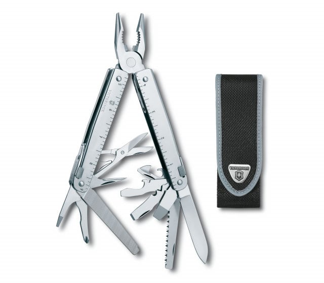 Patent Multifunctional Victorinox Swiss Tool X cu Teaca Nylon - 3.0327.N