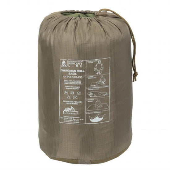 Patura Multifunctionala Helikon Tex Swagman Roll Basic Black, 205x140cm