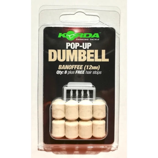 Pelete Artificiale Korda Slow Sinking Dumbell, Ib, Yellow, 16mm, 5buc/pac