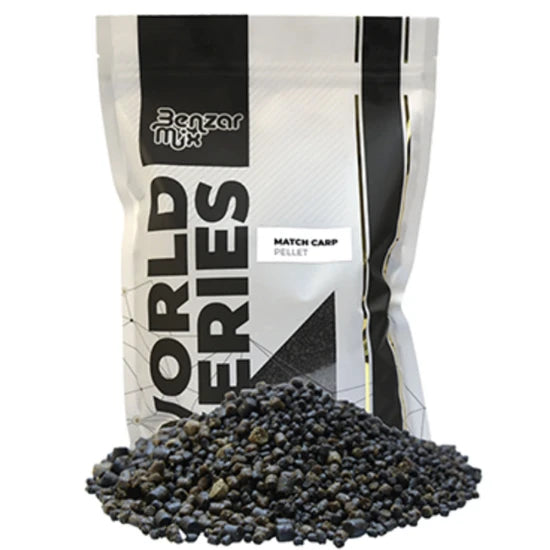 Pelete Benzar Mix World Series Pellet Mix, Match Carp, 800g