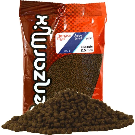 Pelete Benzar Mix Aqua Pellet, Classic 2.5mm, 800g