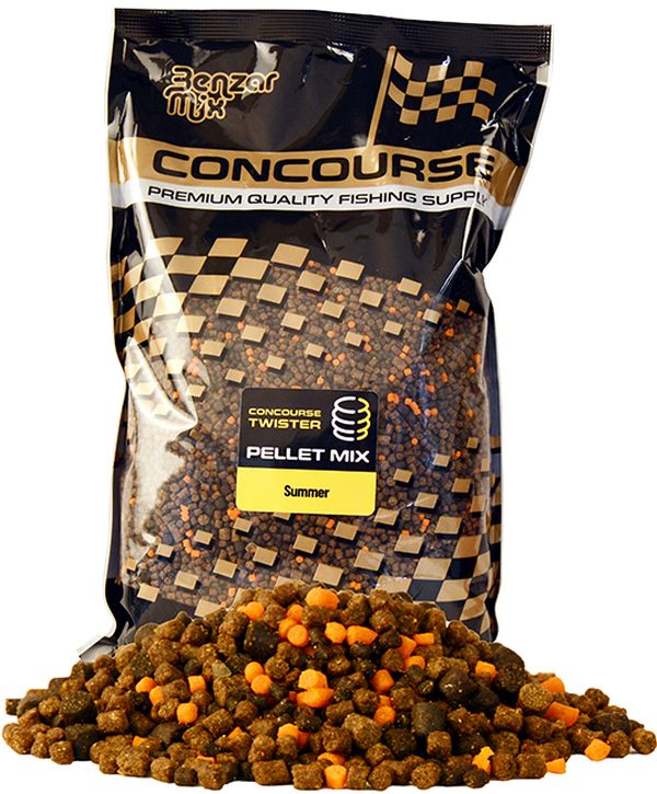 Pelete Benzar Mix Concourse Twister Pellet Mix, Summer, 800g