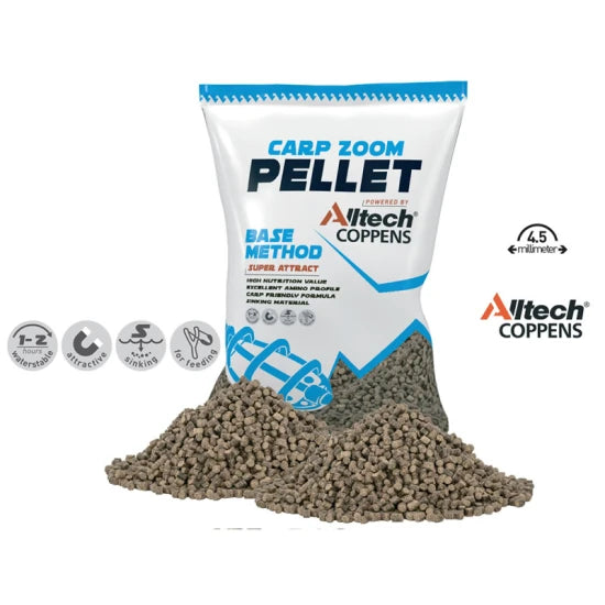 Pelete Carp Zoom Base Method Pellets, 500g