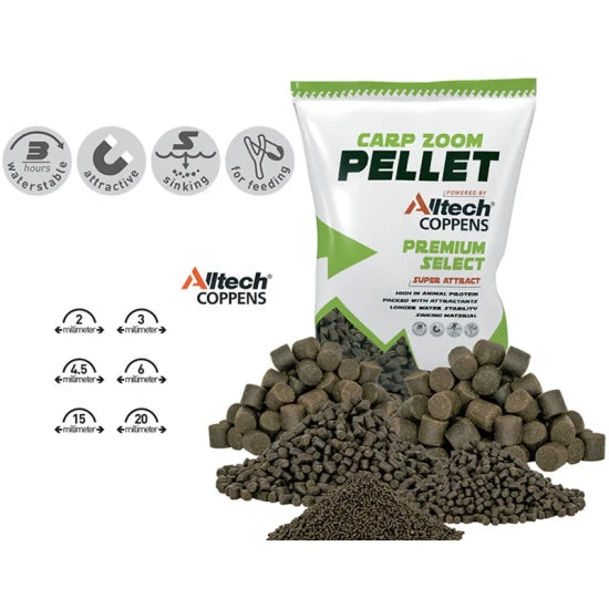 Pelete Carp Zoom Premium Select Super Atract Pellets 2mm, 800g