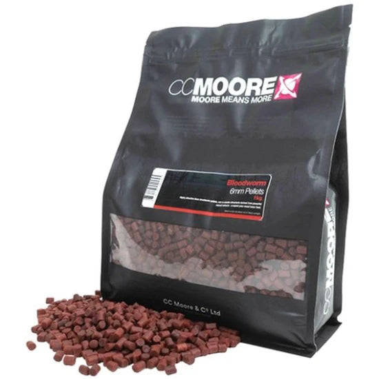 Pelete Cc Moore Pellets, Bloodworm, 6mm, 1kg