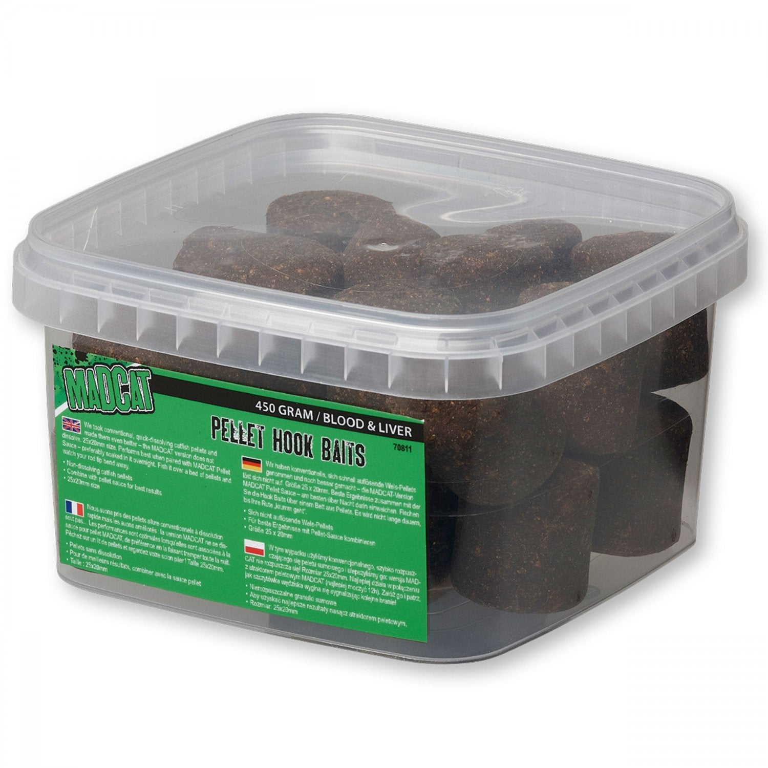 Pelete Carlig Madcat 25mm, Halibut, 450gr