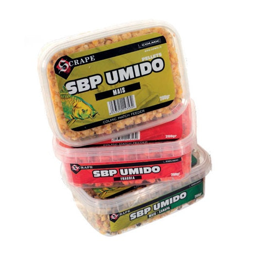 Pelete Colmic SBP Umido 200g Mais Hemp
