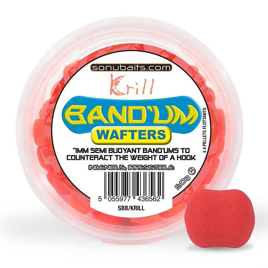 Pelete Critic Echilibrate Sonubaits Band um Wafters Semi Buoyant 7mm 50g