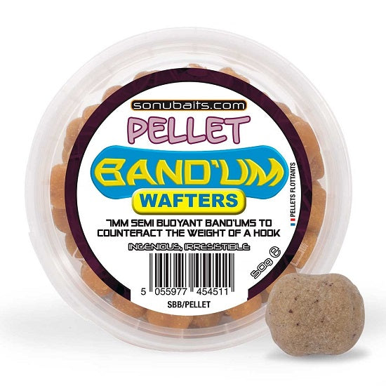 Pelete Critic Echilibrate Sonubaits Band um Wafters Semi Buoyant Pellet 7mm 50g