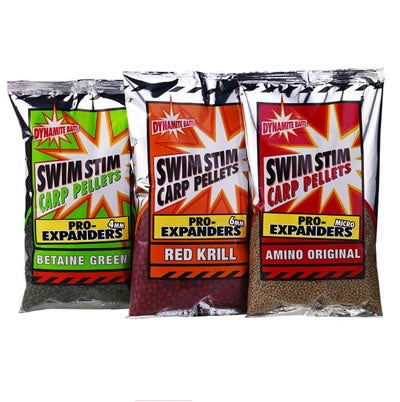 Pelete DYNAMITE BAITS  Swim Stim, Red Krill, 4mm