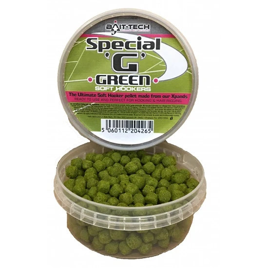 Pelete De Carlig Bait Tech G Green Soft 6mm