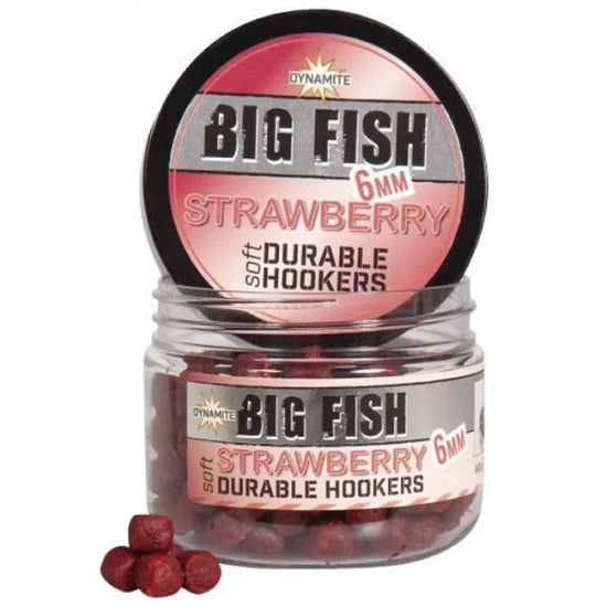 Pelete Dynamite Baits Durable Hook Pellet Strawberry 6mm