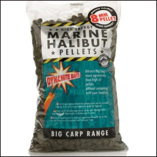 Pelete Dynamite Baits Marine Halibut 900gr 8mm