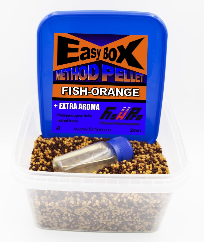 Pelete Easybox Method Pellet - Fish Orange