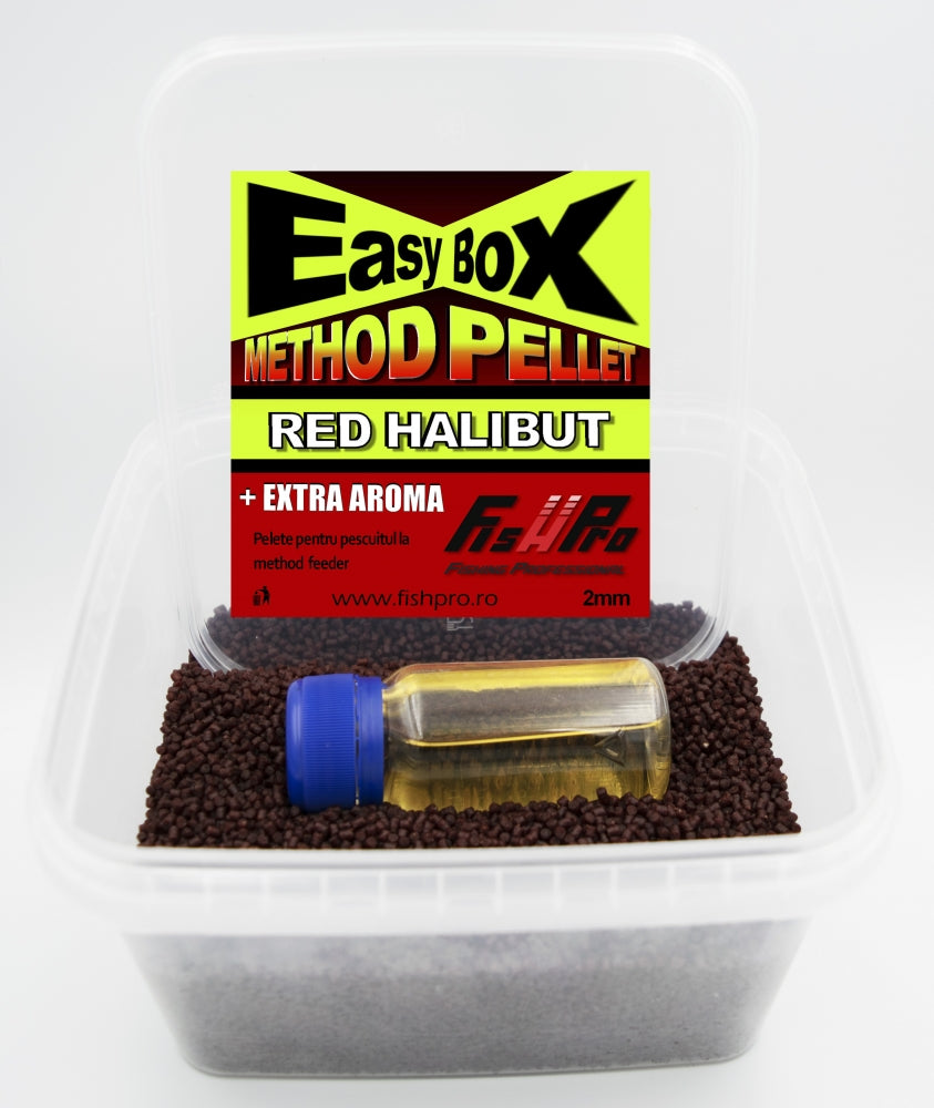 Pelete Easybox Method Pellet - Red Halibut