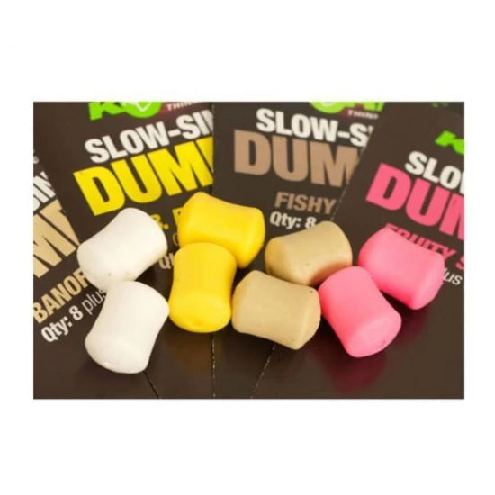 Pelete Korda Slow Sinking Dumbell 12mm Fishy Fish Maro 8buc/plic