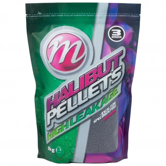 Pelete Mainline Match Activated Hallibut, 4mm, 1kg/punga
