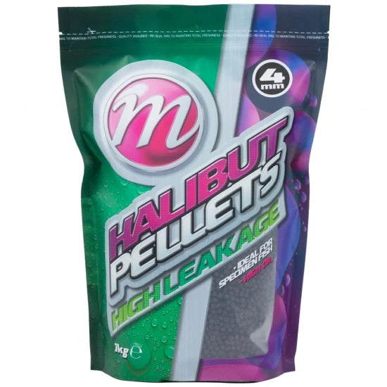 Pelete Mainline Match Activated Hallibut, 4mm, 1kg/punga