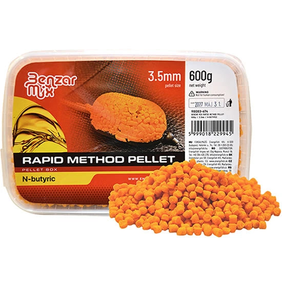 Pelete Method Benzar Mix Rapid Pellet, Acid N-butyric, 3.5mm, 600g