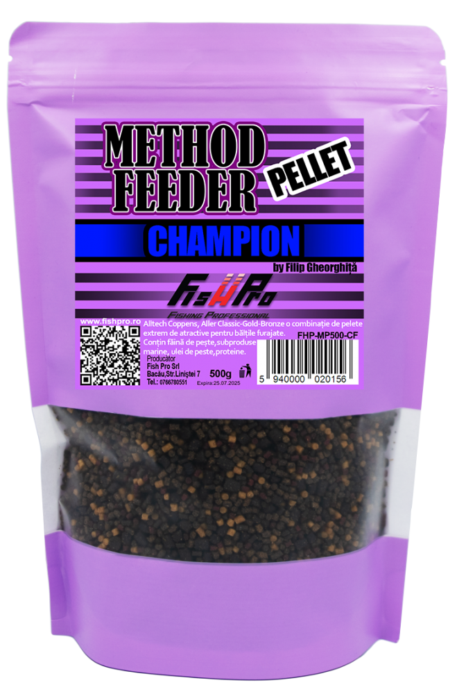 Pelete Method Feeder Pellet 500G Champion By Filip G.