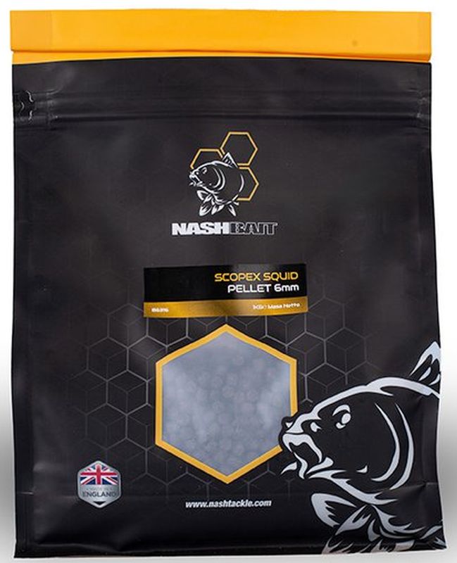 Pelete Nash Scopex Squid Pellet, 6mm, 5kg