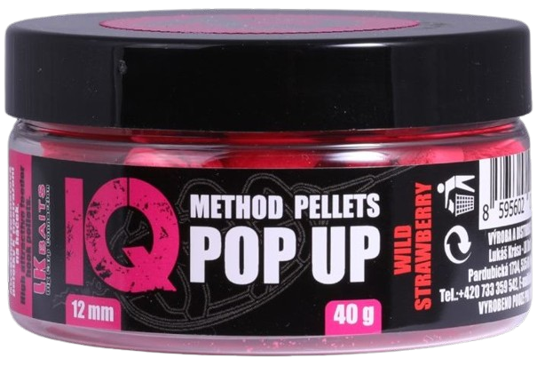 Pelete Pop-up LK BAITS IQ Method, Fragi, 12mm, 40g