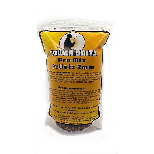 Pelete Power Baits Pro Mix Pellets 2mm