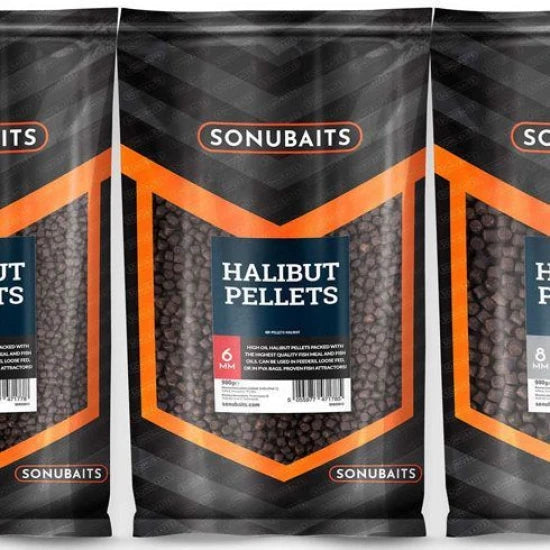 Pelete Sonubaits Pellets, Halibut, 4mm, 900g