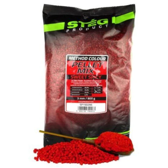 Pelete Steg Pva Spod Mix, Sweet Spicy, 3-5-8mm, 800m