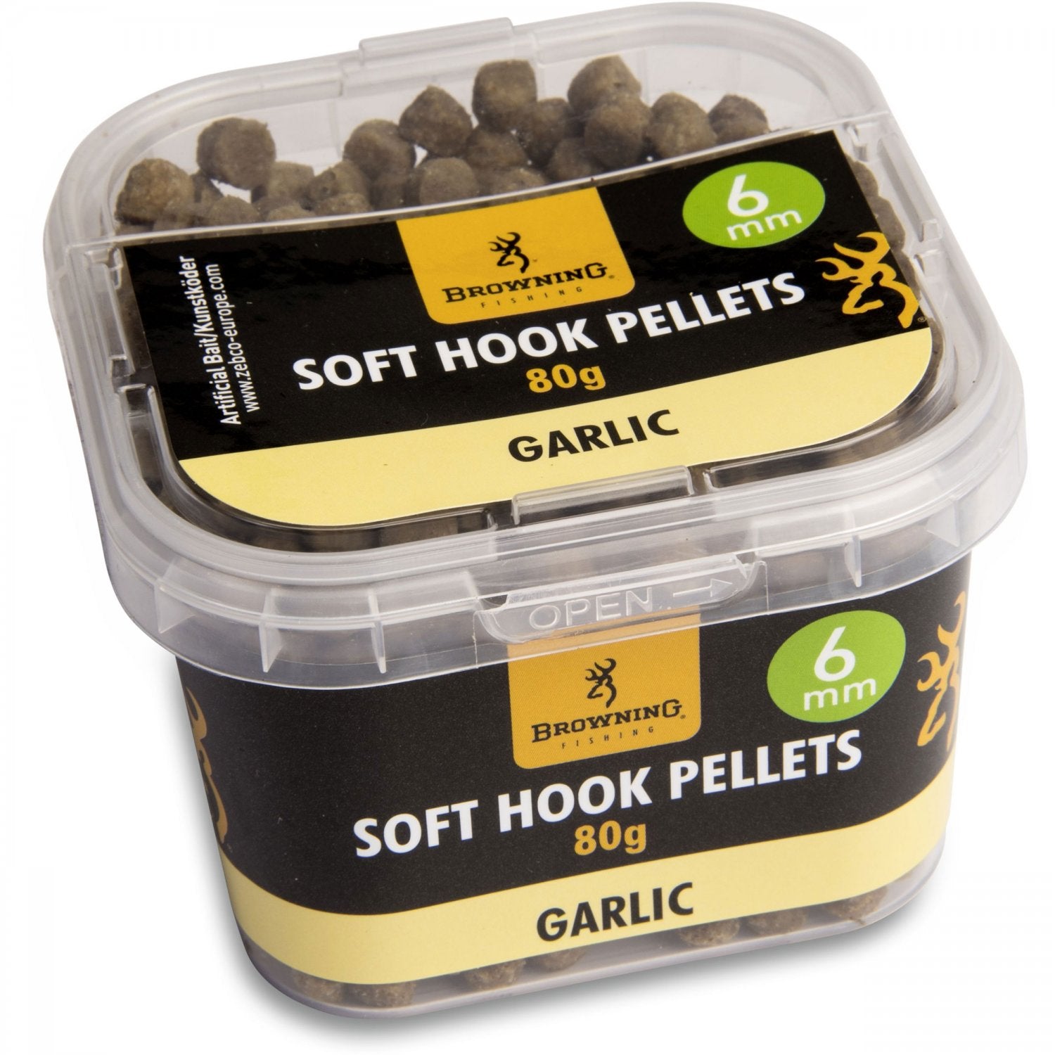 Pelete Soft Browning Soft Hook Pellets 8mm 80g Garlic