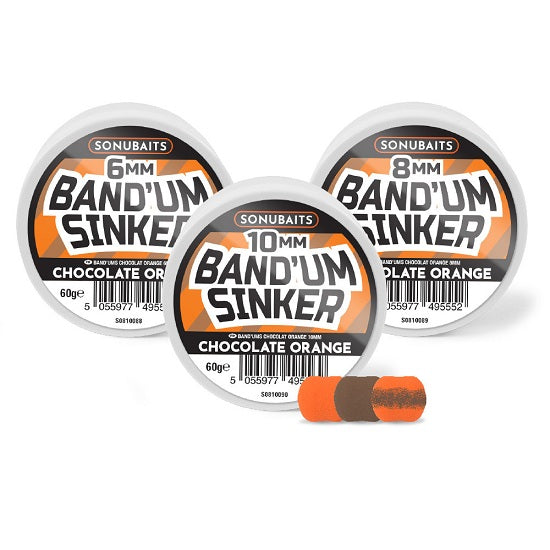 Pelete Sonubait Band'Um Sinkers Chocolate Orange 6mm 60g