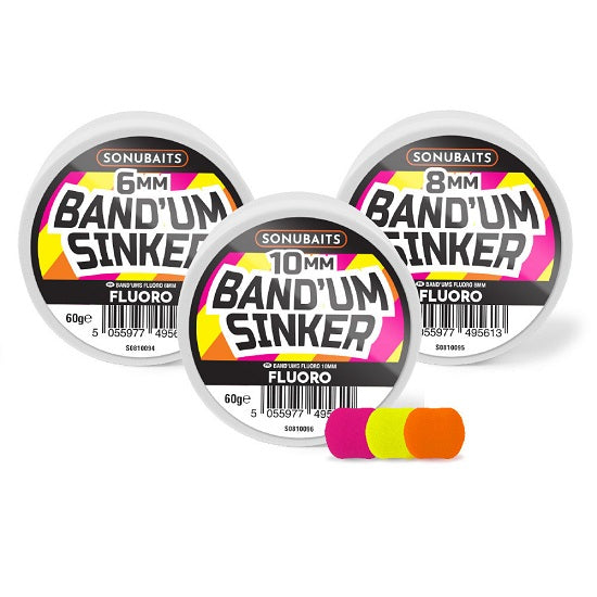 Pelete Sonubait Band'Um Sinkers Fluoro 10mm 60g