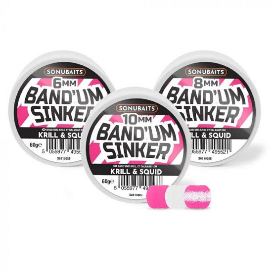 Pelete Sonubait Band'Um Sinkers Krill &amp; Squid 8mm 60g