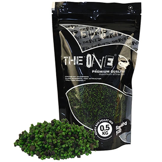 Pelete The One Ready Bag Pellet Mix, Black Smoked Fish, 500g
