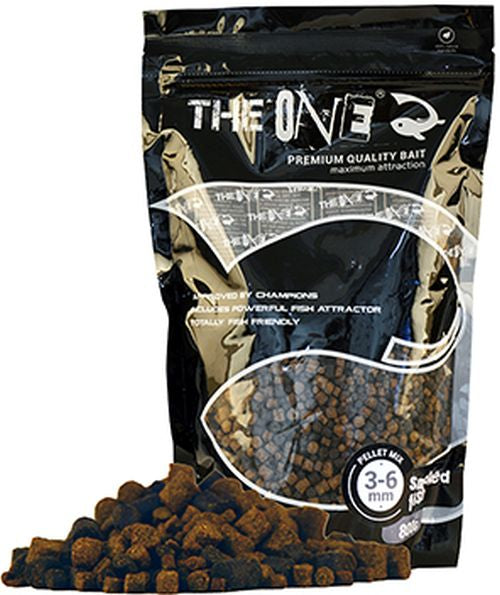 Pelete The One Pellet Mix, 3-6mm, Smoked Fish 800g