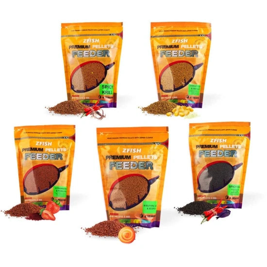 Pelete Zfish Mico Pellet, 2mm, Spicy Fish, 700g