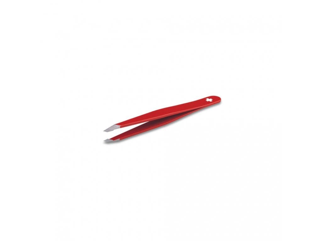 Penseta Victorinox Rubis Varf Oblic, 9.6cm, Otel, Rosu